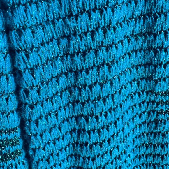 Women’s Rock and Republic teal sweater size Large - Picture 2 of 5